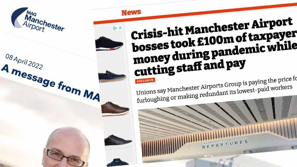 manchester airport crisis communications plan